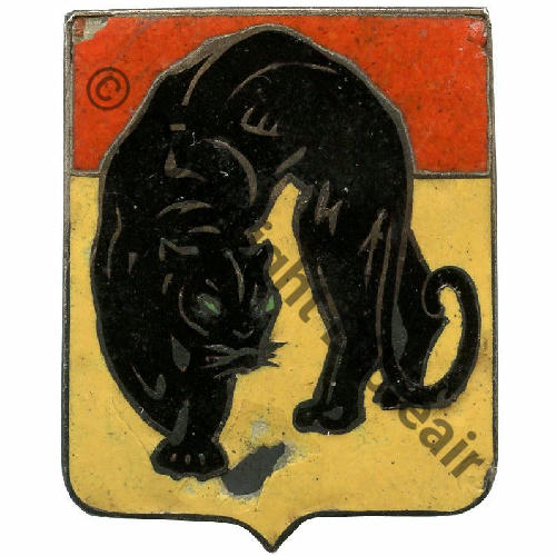 595.2  2eDRILLE CHASSE GMA.595  INDO  SM Bol octog allonge Dos lisse irreg grave Escadrille de chasse 2.595 Indochine No1 CNE D.ABADIE D.ARRAST CNE GANGLOFF Src.olivier450 1700EurInv